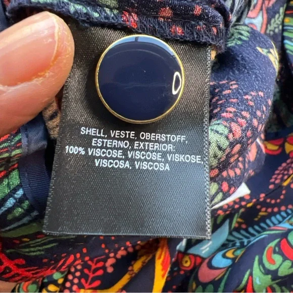 Anthropologie Ett:twa Takutea Wide Leg Pants Womens 8 High Waist Ankle Length - Picture 14 of 16